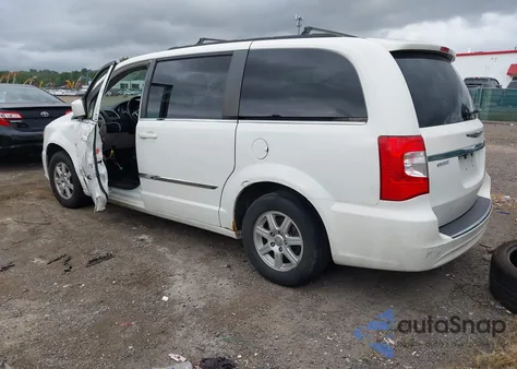 2012 Chrysler Town & Country Touring из США, поврежденный, VIN 2C4RC1BGXCR133809